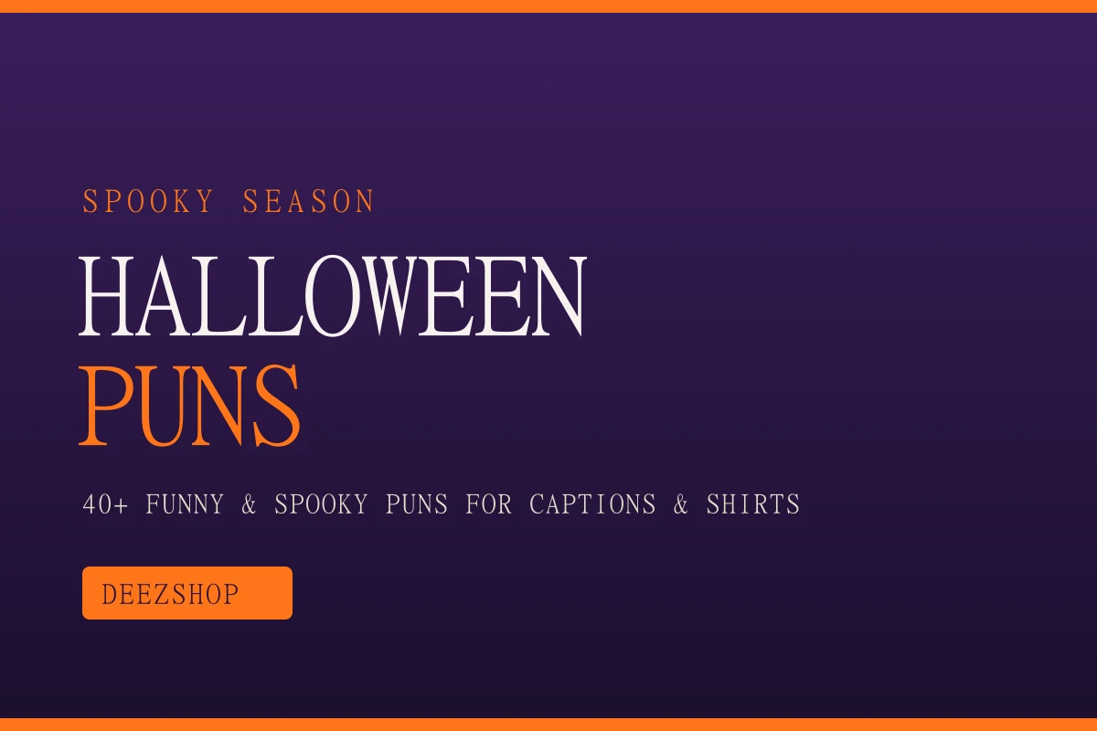 Halloween Puns: 40+ Funny and Spooky Puns for Captions and Shirts