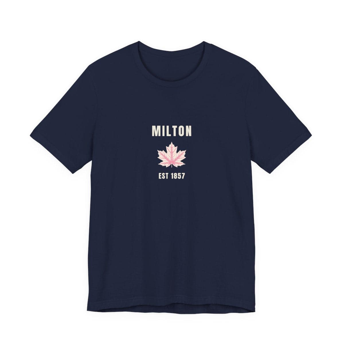 Custom city tee with a personalized town name and founding year
